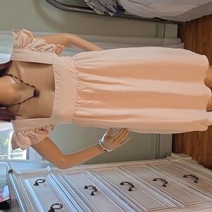 ​Anthropologie o.p.t Ruffle Flutter Sleeve Babydoll Cottagecore A-line Dress M